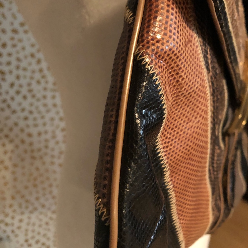 BAGS BY VARON “VINTAGE” 1970’s EUC SNAKESKIN - Picture 8 of 11